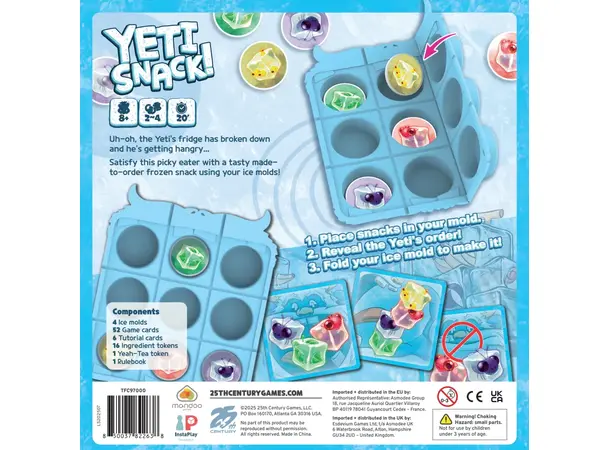 Yeti Snack Brettspill 