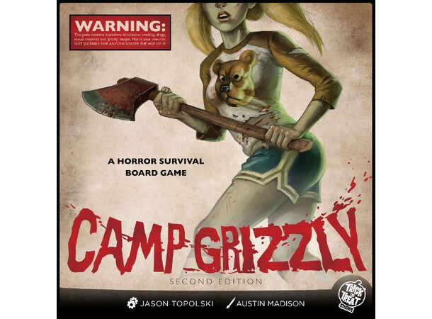 Camp Grizzly Second Edition Brettspill 