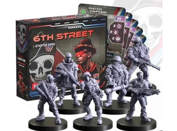 Cyberpunk Red CZ 6th Street Starter Gang Combat Zone 