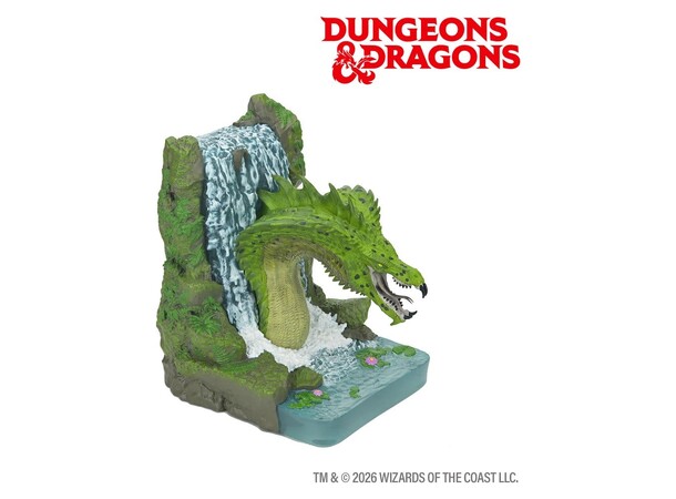 D&D Bokstöd Green Dragon 18cm Dungeons & Dragons 