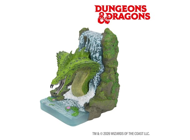 D&D Bokstöd Green Dragon 18cm Dungeons & Dragons 