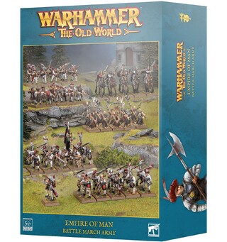 Empire of Man Battle March Army Warhammer The Old World