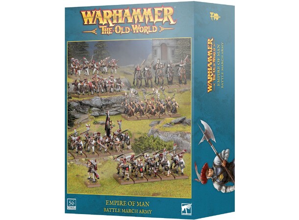 Empire of Man Battle March Army Warhammer The Old World 
