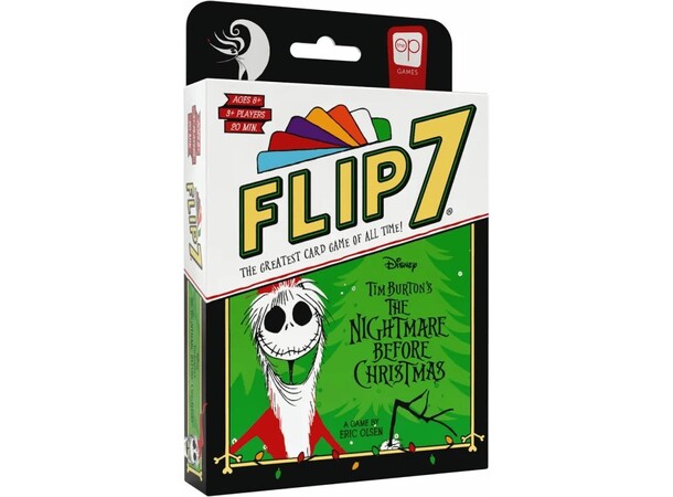 Flip 7 Nightmare before Christmas Kortspill 