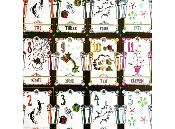 Flip 7 Nightmare before Christmas Kortspill 