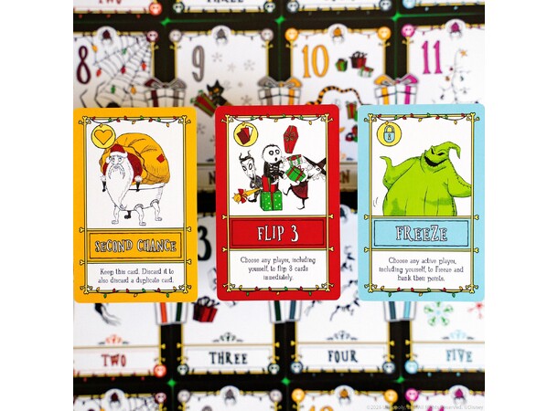 Flip 7 Nightmare before Christmas Kortspill 