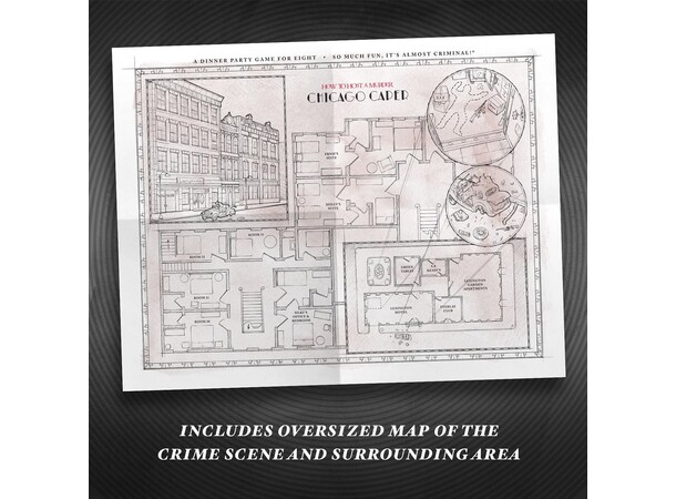 How to Host a Murder Brettspill Chicago Caper 