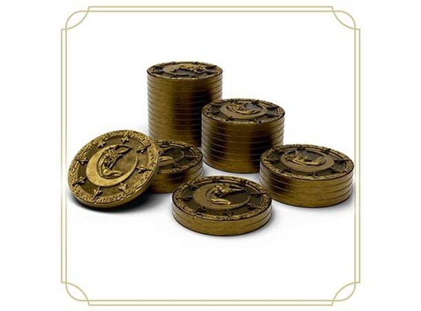 Lands of Evershade Metal Coins 