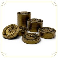 Lands of Evershade Metal Coins 