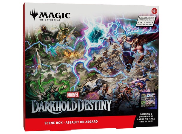 Magic Darkhold Destiny Scene Box #1 Marvel - Assault on Asgard 