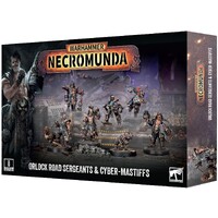 Necromunda Orlock Road Sergeant & Cyber Mastiffs
