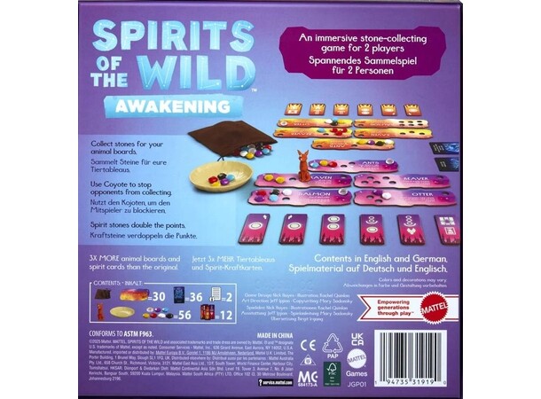 Spirits of the Wild Awakening Brettspill 