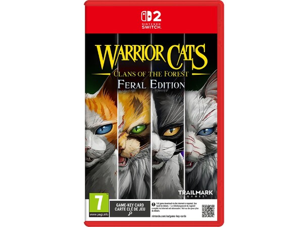 Warrior Cats Clans of Forest Switch 2 Feral Edition 