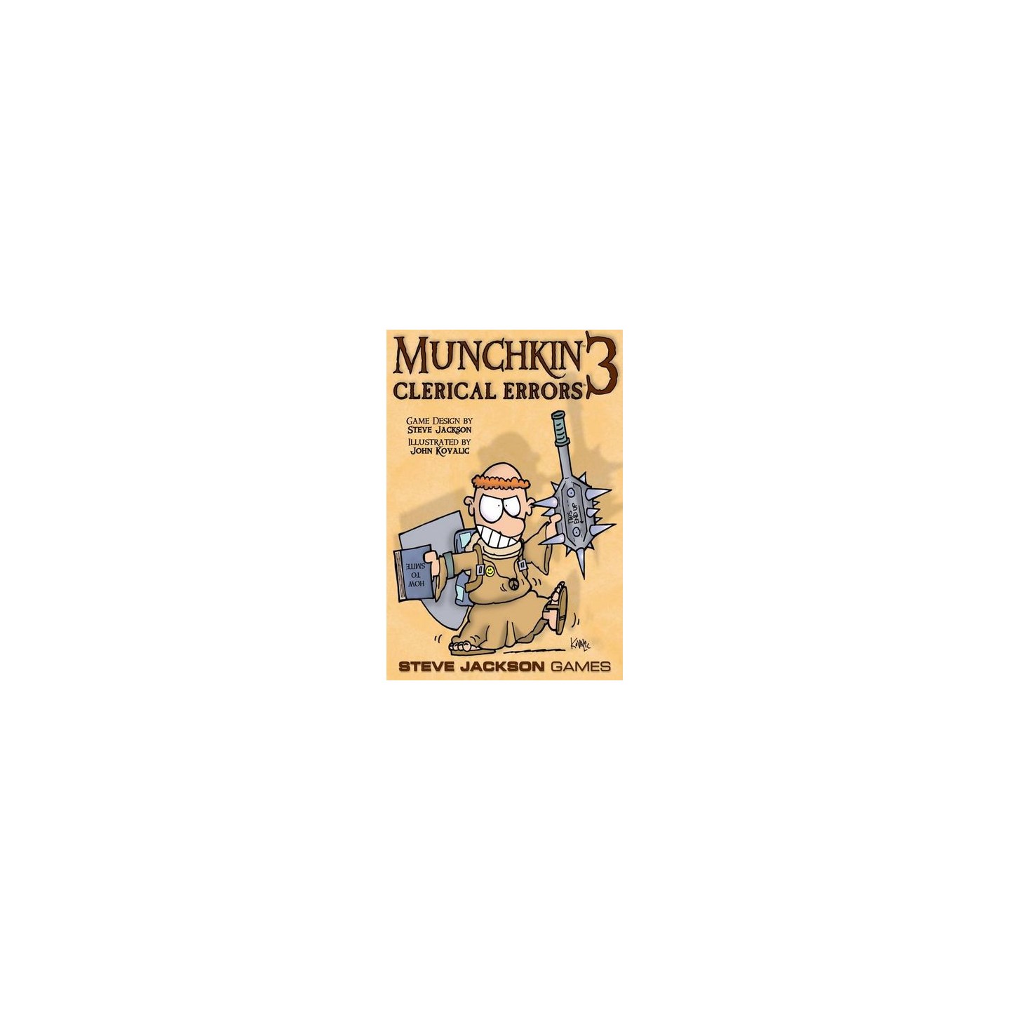 Munchkin 3 Clerical Errors Expansion Utvidelse til Munchkin Kortspill