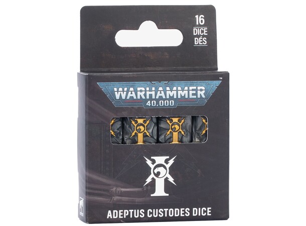 Adeptus Custodes Dice Warhammer 40K 