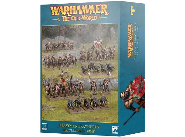 Beastmen Brayherds Battle March Army Warhammer The Old World 