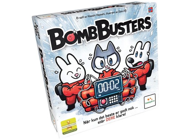 Bomb Busters Brettspill Norsk utgave 