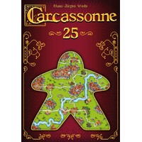 Carcassonne 25th Anniv Ed Brettspill Norsk utgave - 25th Anniversary Edition