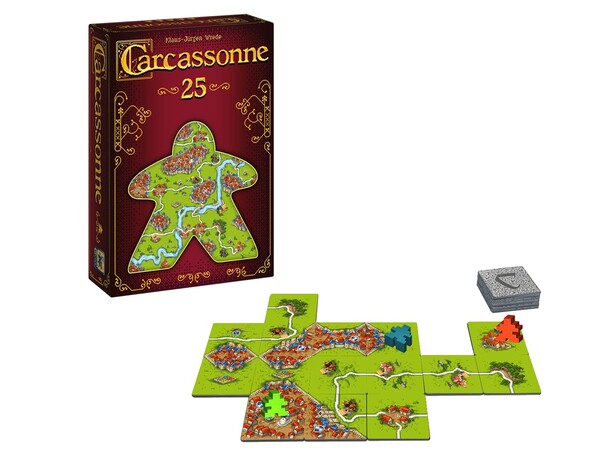 Carcassonne 25th Anniv Ed Brettspill Norsk utgave - 25th Anniversary Edition 