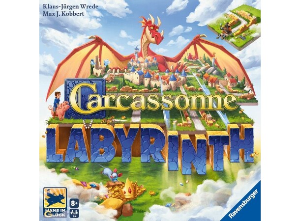Carcassonne Labyrinth Brettspill 