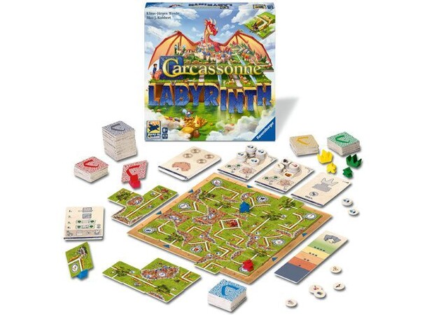 Carcassonne Labyrinth Brettspill 