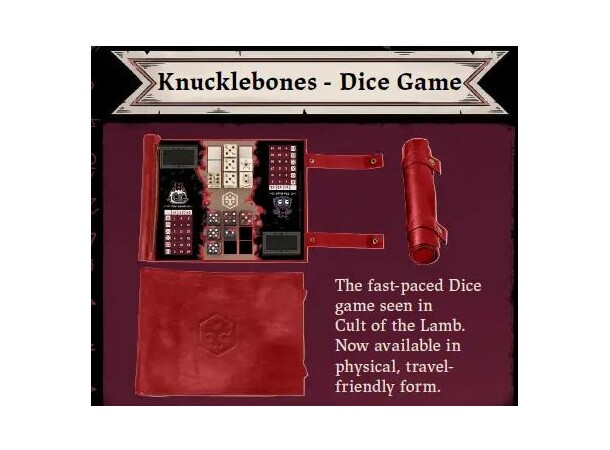 Cult of the Lamb Knucklebones Brettspill 