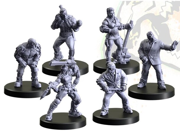 Cyberpunk Red CZ Wild Things Starter Gang - Combat Zone 