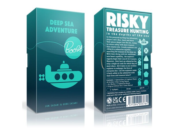 Deep Sea Adventure Boost Brettspill Norsk utgave 
