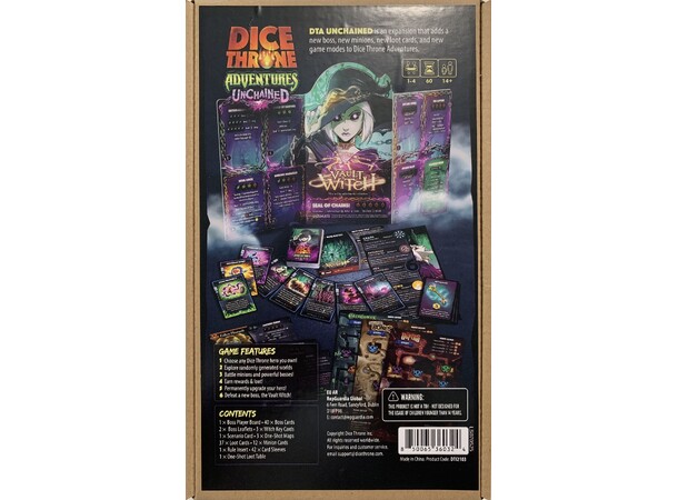 Dice Throne Adventures Unchained Exp Utvidelse til Dice Throne 