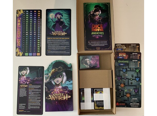 Dice Throne Adventures Unchained Exp Utvidelse til Dice Throne 