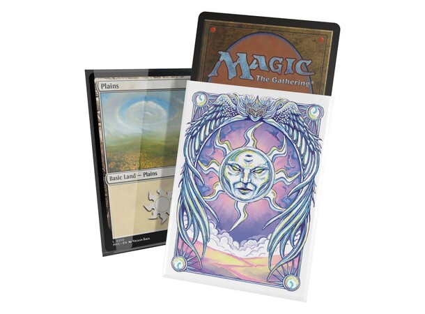 Magic Art Sleeves Mana Token Plains Ultimate Guard 