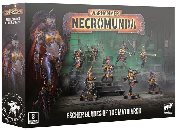 Necromunda Escher Blades of Matriarch Necromunda Skirmish 