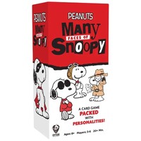 Peanuts Many Faces of Snoopy Kortspel 
