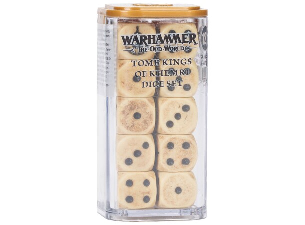 Tomb Kings of Khemri Dice Warhammer The Old World 