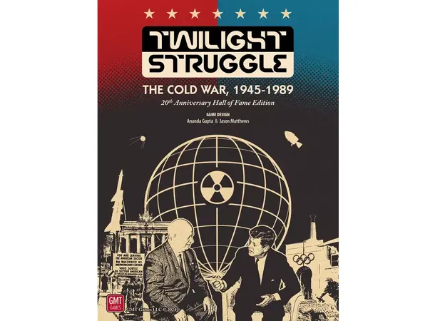 Twilight Struggle 20th Brettspill 20th Anniversary Hall of Fame Edition 