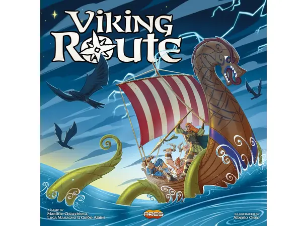Viking Route Jarl Edition Brettspill 