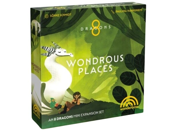 8 Dragons Wondrous Places Expansion Utvidelse til 8 Dragons 