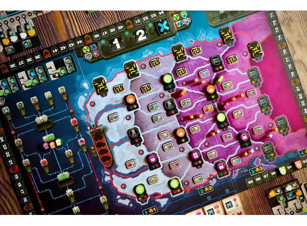 Ashes Blackout Protocol Brettspill 