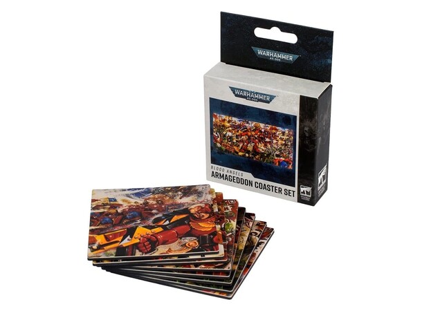 Blood Angels Coaster Set Warhammer 40K 
