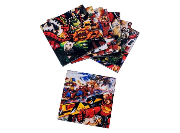 Blood Angels Coaster Set Warhammer 40K 