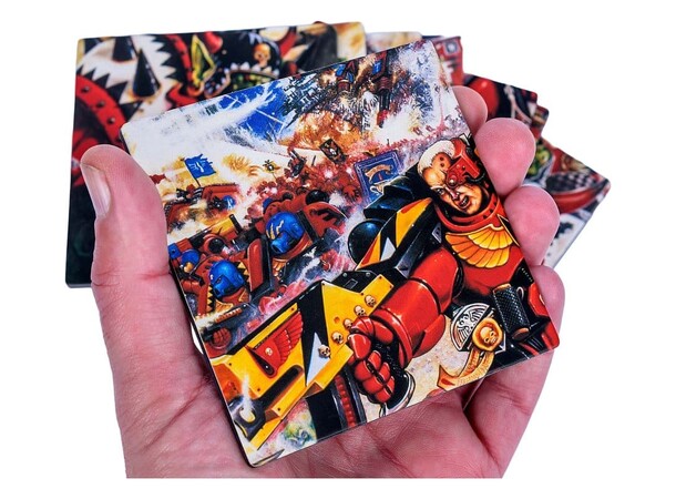 Blood Angels Coaster Set Warhammer 40K 