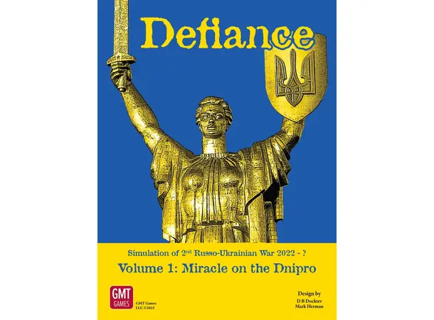 Defiance Russo Ukrainian War Brettspill Volume 1 - Miracle on the Dnipro 