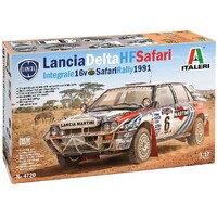 Lancia Delta Integrale Safari Italeri 1:12 Byggesett