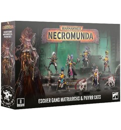 Necromunda Escher Gang Matriarchs Phyrr Cats - Necromunda Skirmish