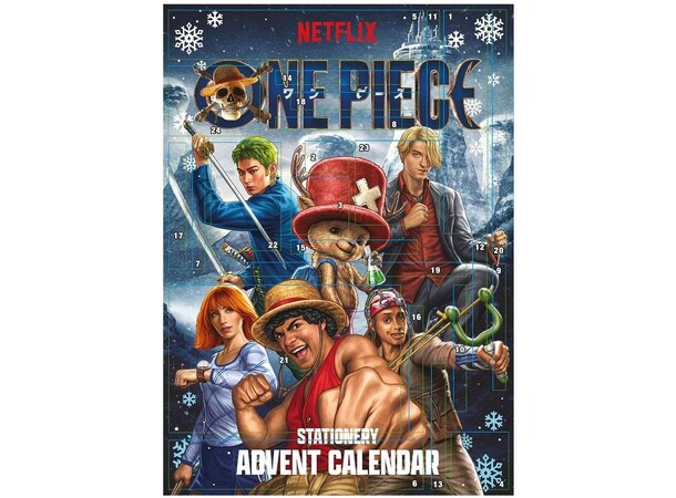 One Piece Netflix Julekalender 2027 Advent Calendar 