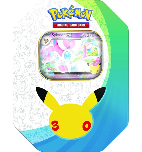 Pokemon 30th Celebration Tin Box #1 Sylveon ex