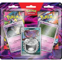 Pokemon Enhanced 2-Pack Blister Gengar, Marshadow & Mimikyu
