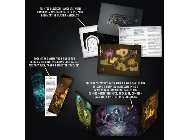 Shadowdark RPG DELVE Delvers Box 