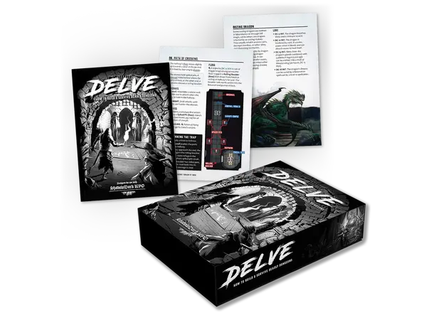Shadowdark RPG DELVE Delvers Box 