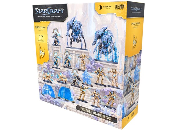 Starcraft Protoss Starter Set Tabletop Miniatures Game 